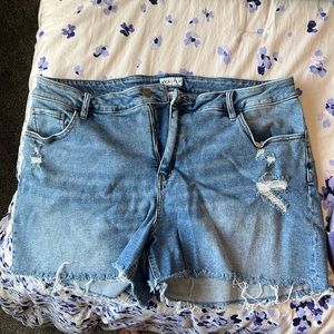 Jean shorts
